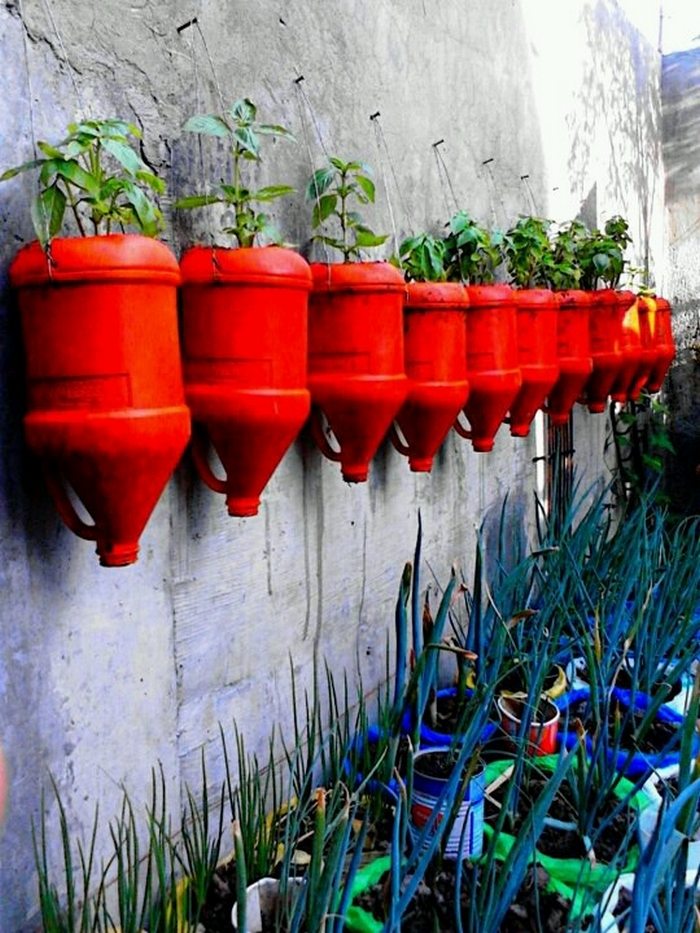 Plastic Bottle Planters | Craft projects for every fan!