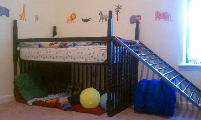 Repurposed Crib Ideas