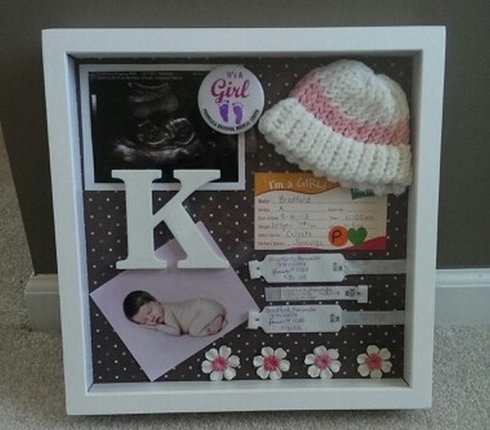 Baby Memories Shadow Box