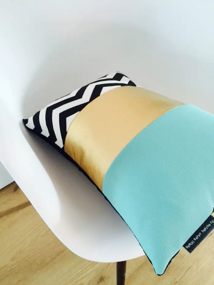 Color Block Pillows
