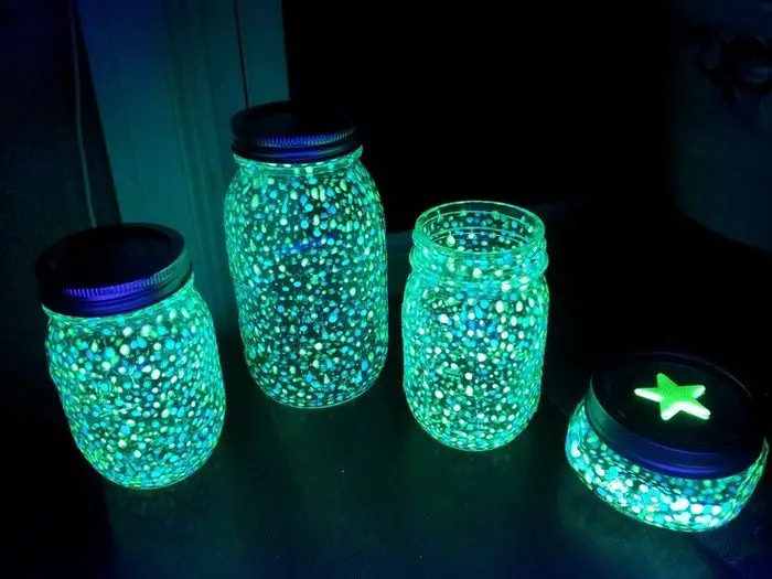 DIY Glow in the Dark Jar