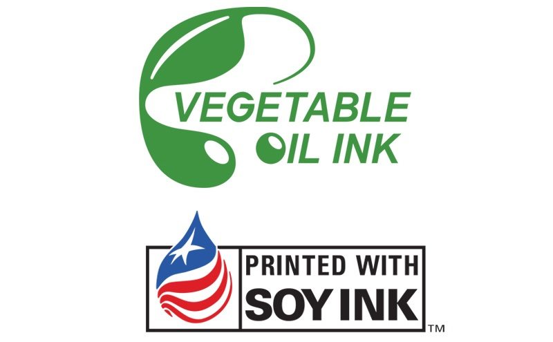 General logo for vegetable oil ink and Soy Seal