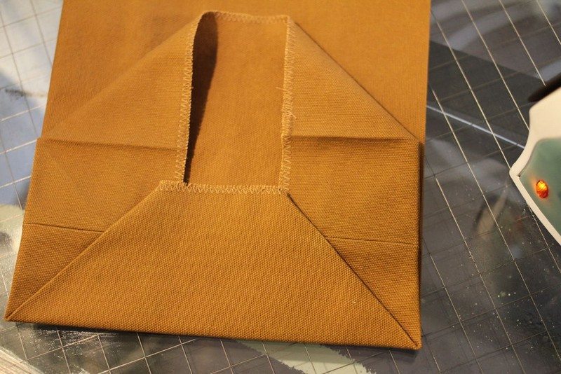 DIY Brown Lunch Bag