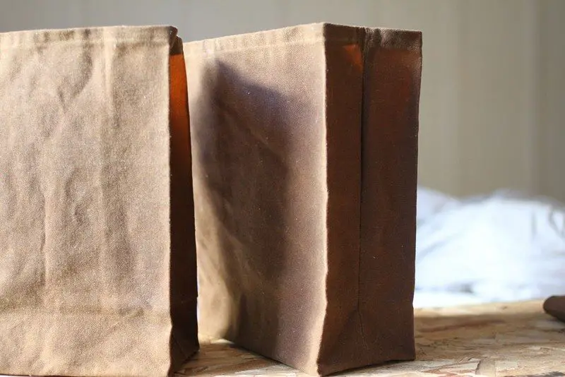 DIY Brown Lunch Bag