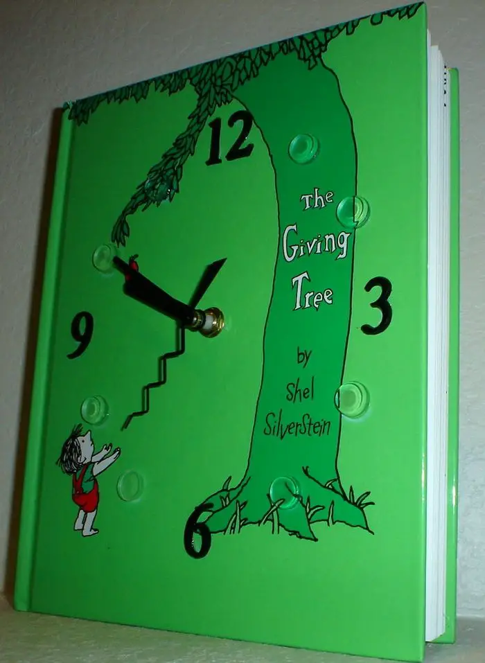 DIY Book Clock