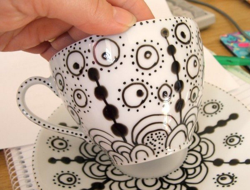 DIY Mug Art