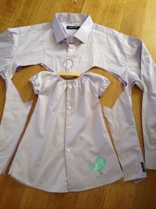 Old Mens Shirt Girls Dress