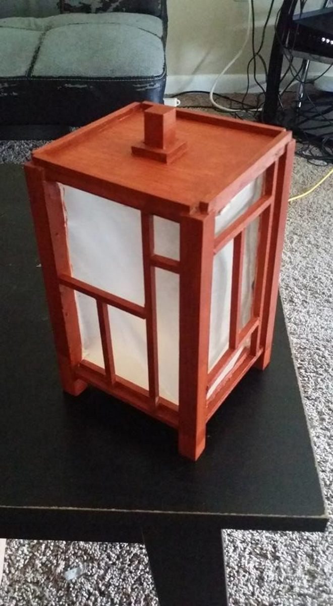 DIY Japanese Lamp