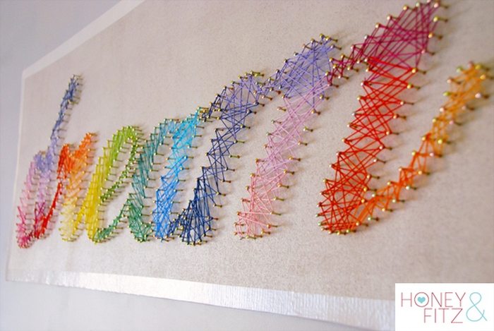 String Wall Art