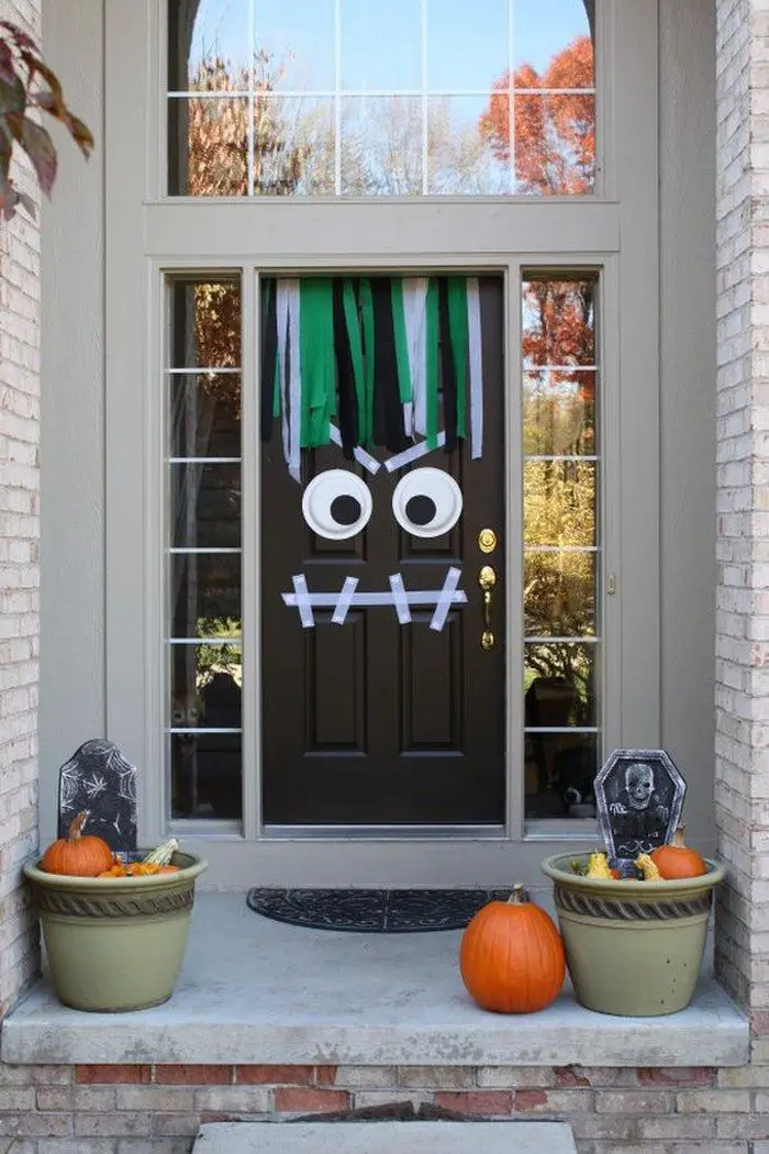 Front Door Halloween Decor