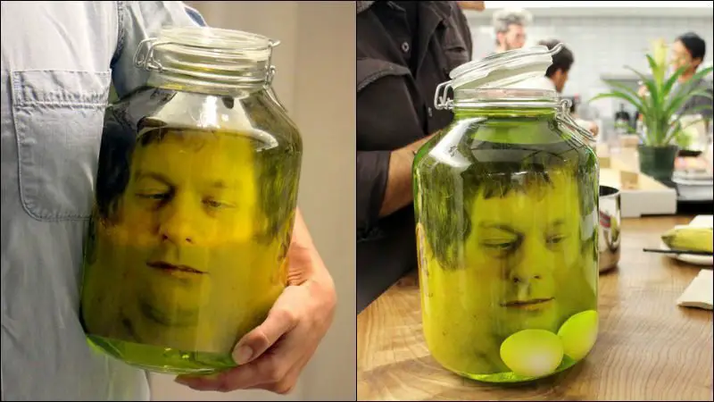 Head in a Jar Finished Product