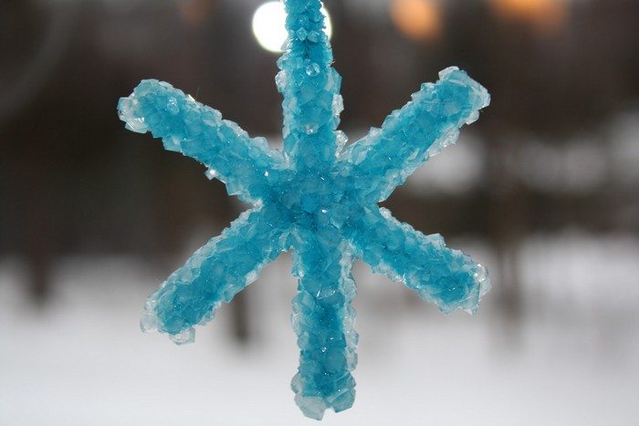Crystal Snowflake Ornaments