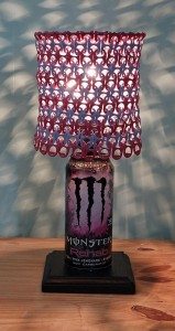 DIY Soda Pop Tab Lamp Shade