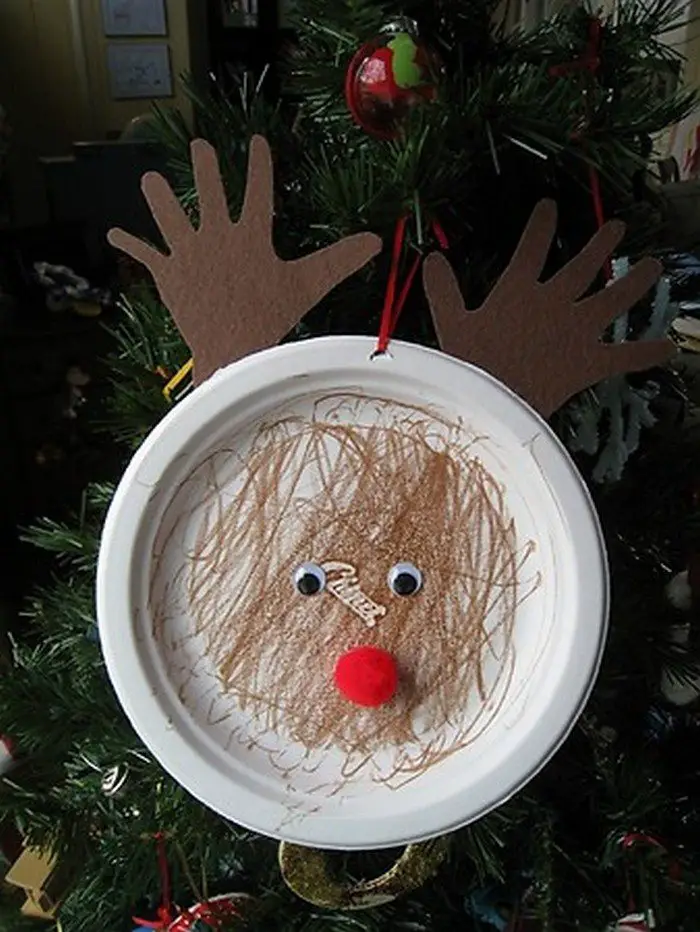 Paper Plates Christmas Characters