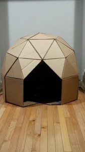 Cardboard Play Dome