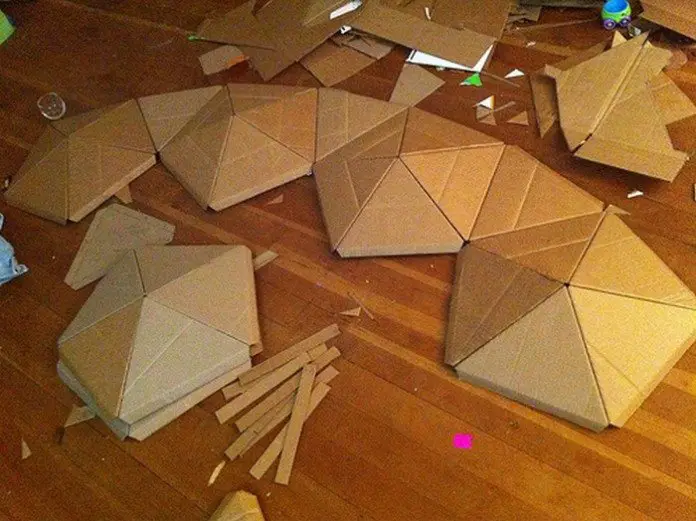 How to Build an Amazing Cardboard Play Dome: 10 Steps - Craft projects ...