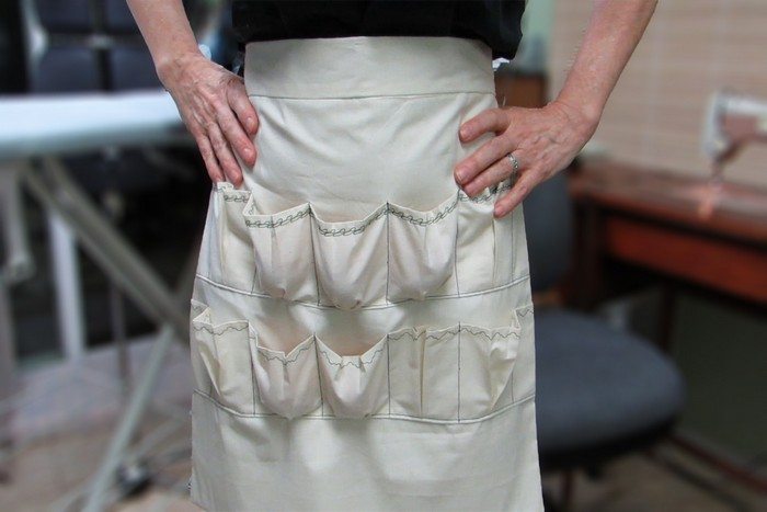 How to Make a Custom Apron for Collecting Fresh Eggs 