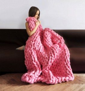 Chunky Knitted Blankets