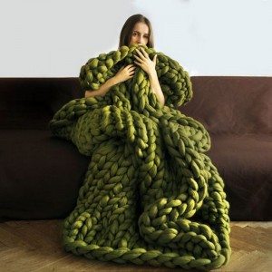 Chunky Knitted Blankets