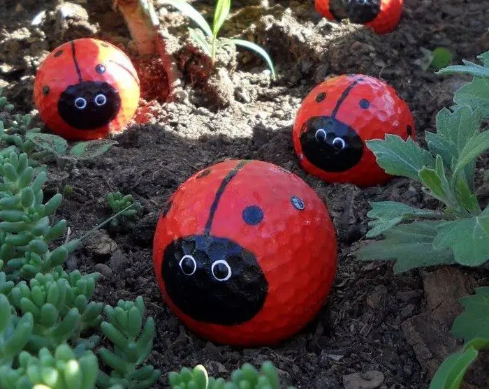 Golf Ball Ladybug Featured