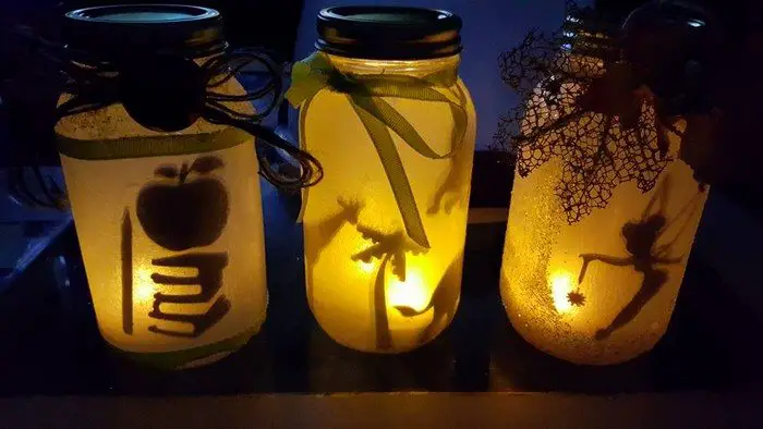 Mason Jar Fairy Lantern