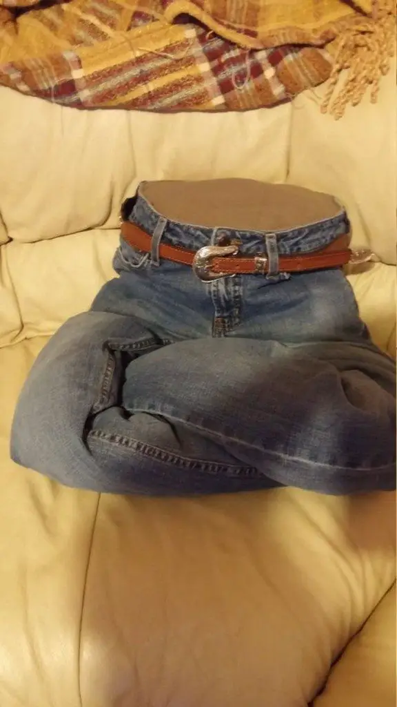 Old Jeans Lap Dog Bed Samples