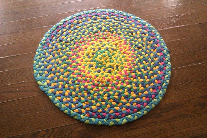 Braided T-Shirt Rug