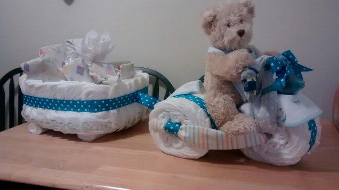 Wagon clearance diaper cake