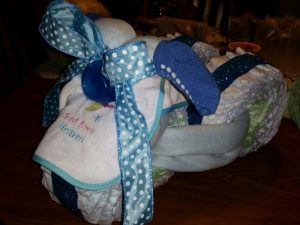 Tricycle Diaper Cake