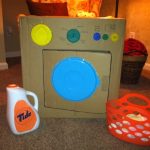 Make a cardboard washing machine for kids! | Craft projects for every fan!