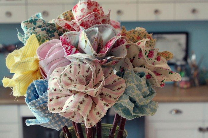 Fabric Flowers