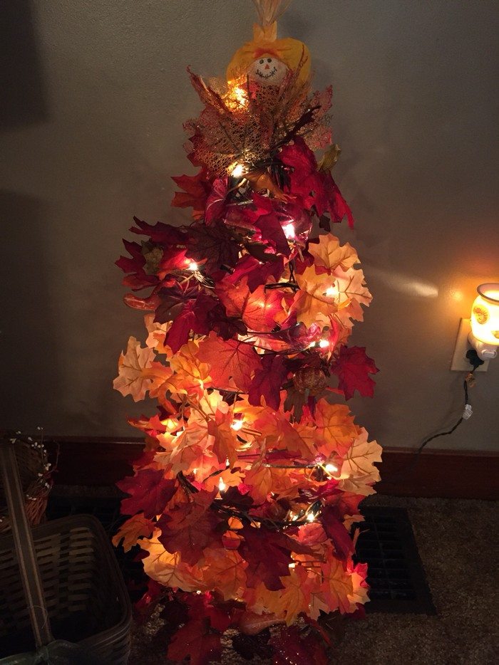 Tomato Cage Fall Tree