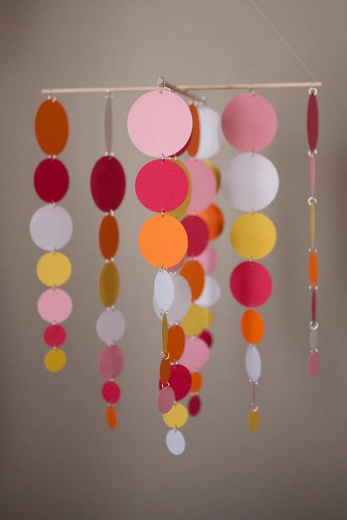 Decorate Your Home With a DIY Paint Swatch Chandelier in 4 Creative ...