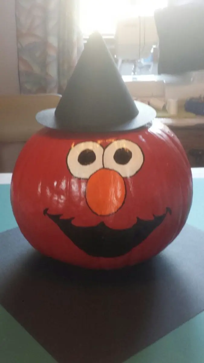 Sesame Street Pumpkin