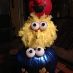 Make Sesame Street pumpkins for a cute Halloween decor! – Craft ...