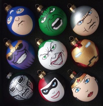 Superhero Christmas Ornaments: Fun Display in 7 Steps – Craft projects ...