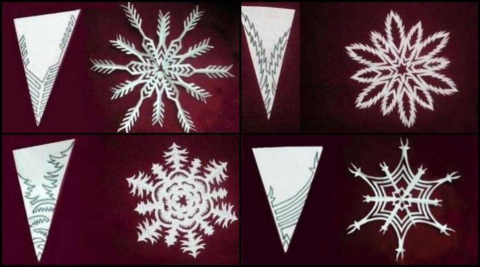 Beautiful Paper Snowflakes: Creative 6-Step Craft