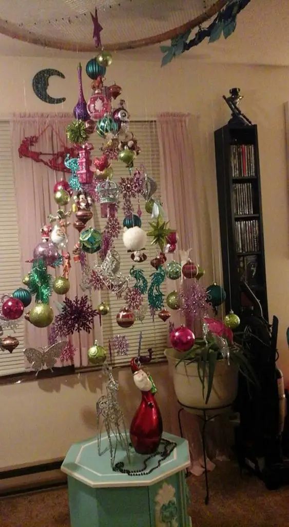 Suspended Ornament Christmas Tree
