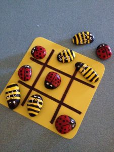 DIY Outdoor Tic Tac Toe