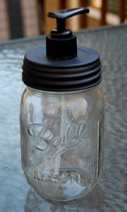 Mason Jar Soap Dispenser