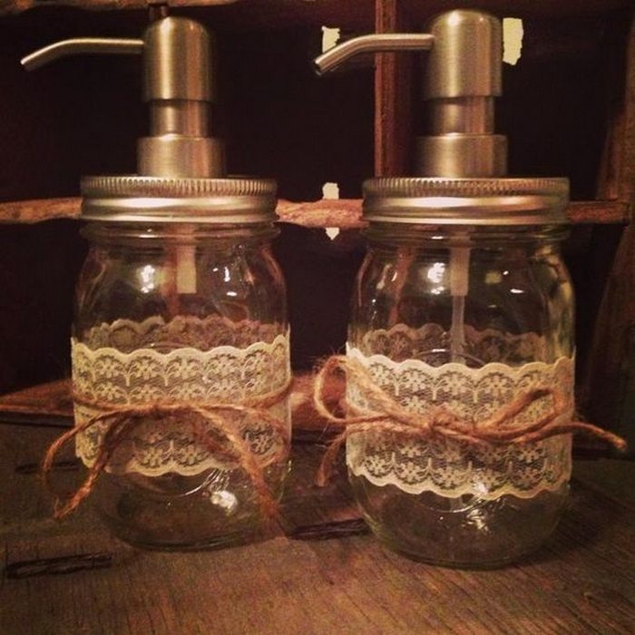 Mason Jar Soap Dispenser