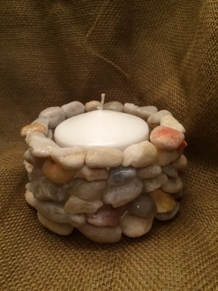 Pebble Candle Holders