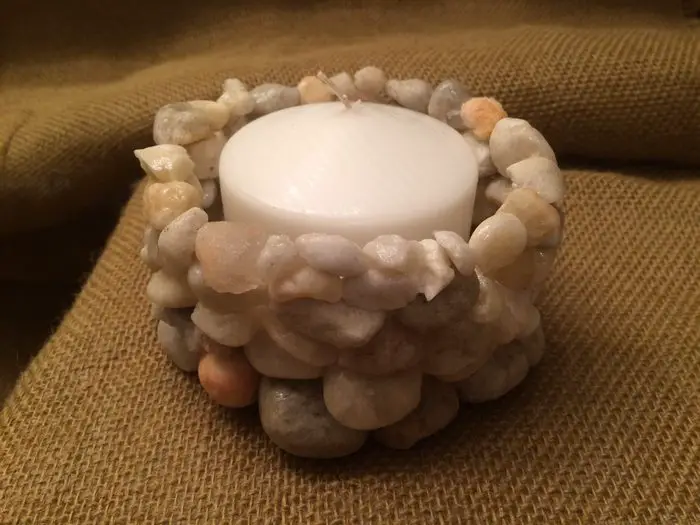 Pebble Candle Holders