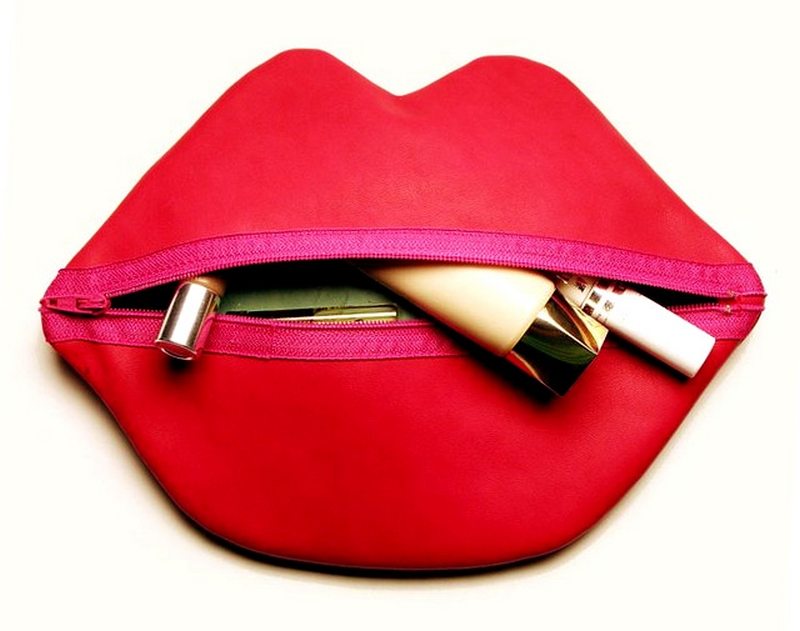 Sew your own zipped lips makeup bag! – Craft projects for every fan!