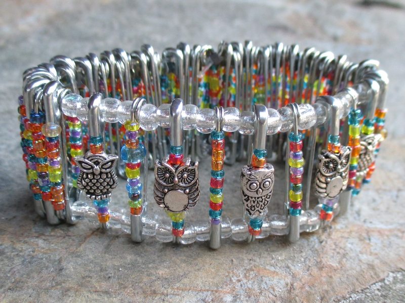 Safety Pin Bracelet