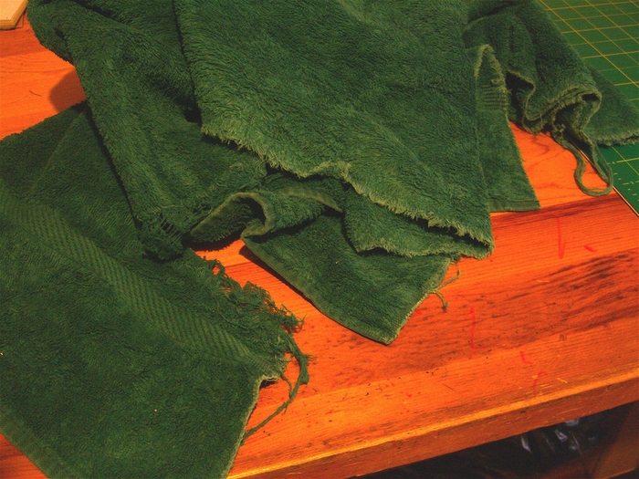 Old Towel Bath Mat