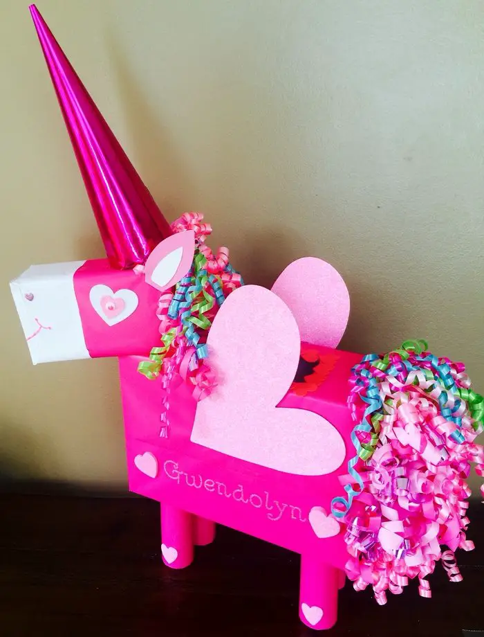 Unicorn Valentine Box