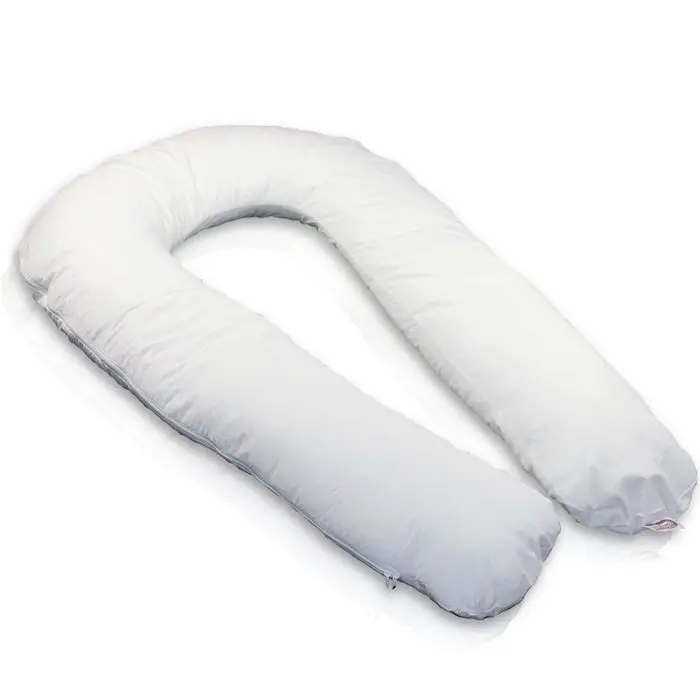DIY contoured maternity pillow
