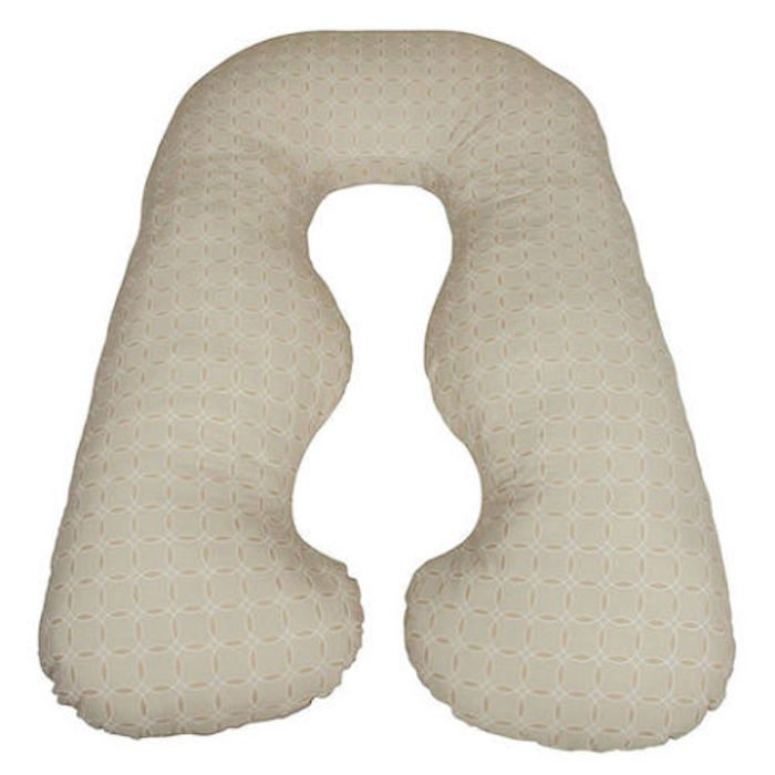 DIY contoured maternity pillow