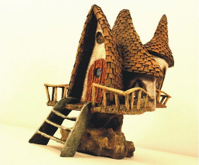 Fairy house lamp